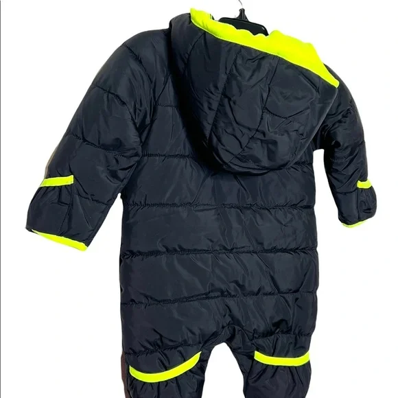 NEW Nike Baby Puffer Snowsuit Black Size 3M - Picture 10 of 10